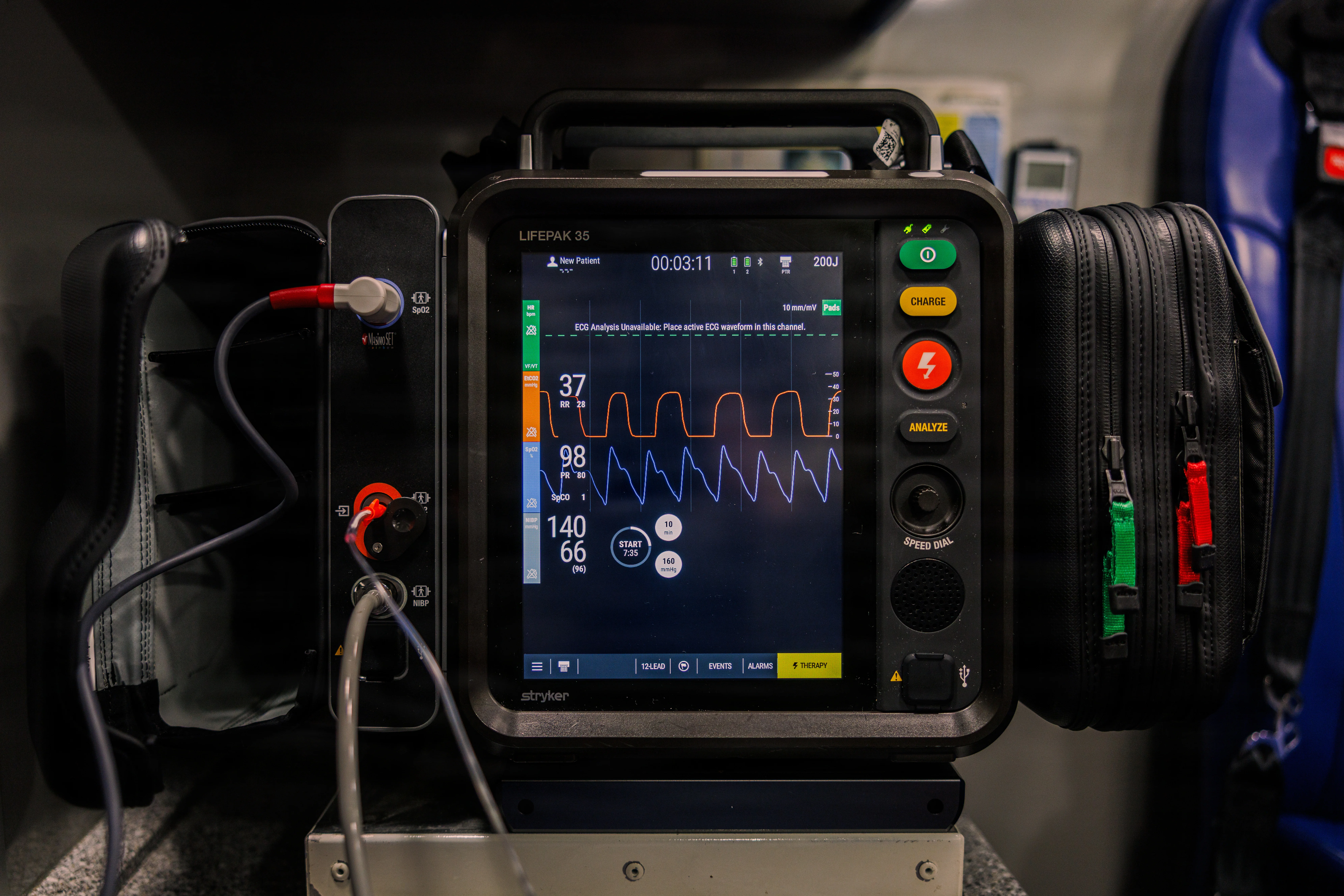 cardiac monitor defibrillator