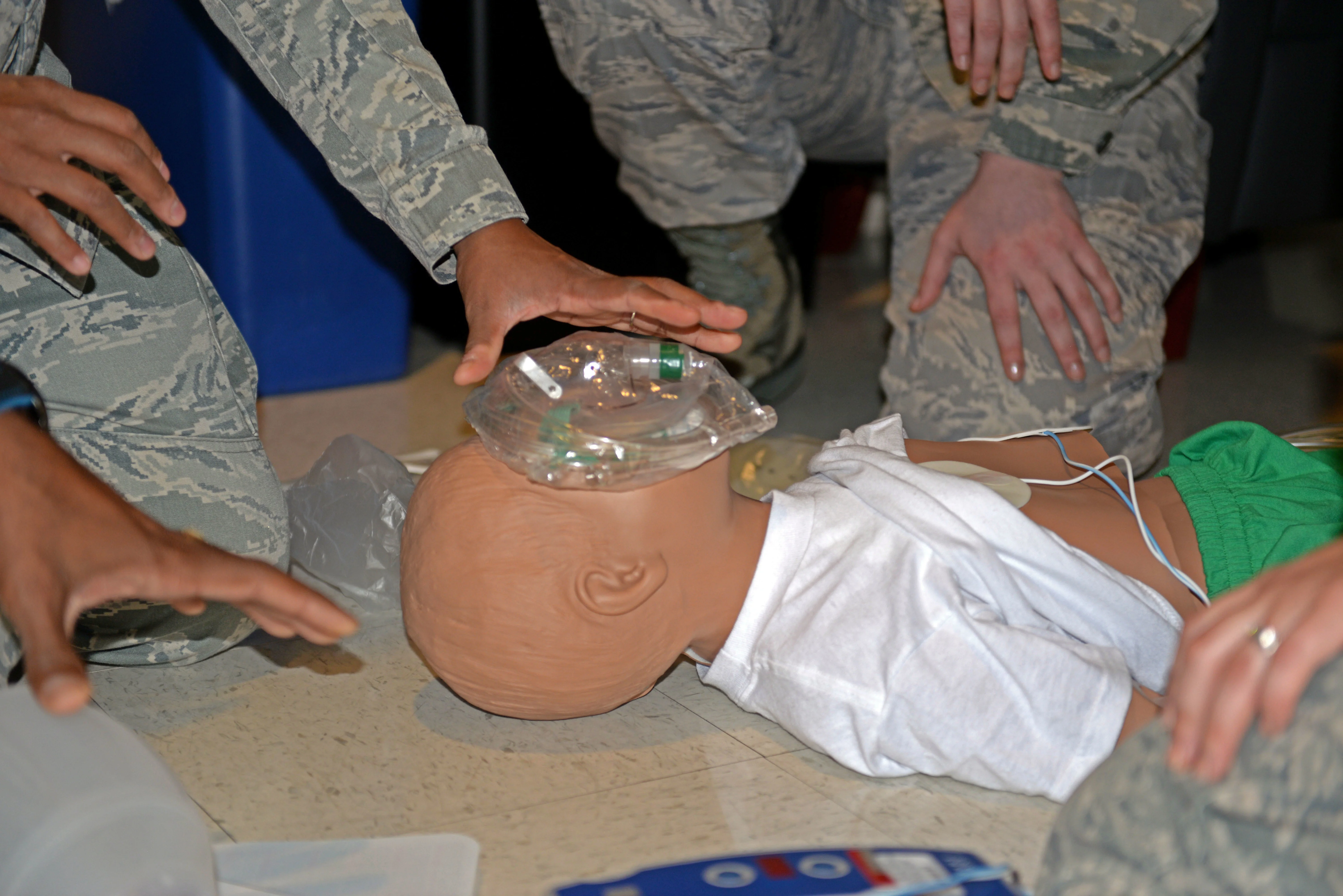code blue exercise resuscitation team