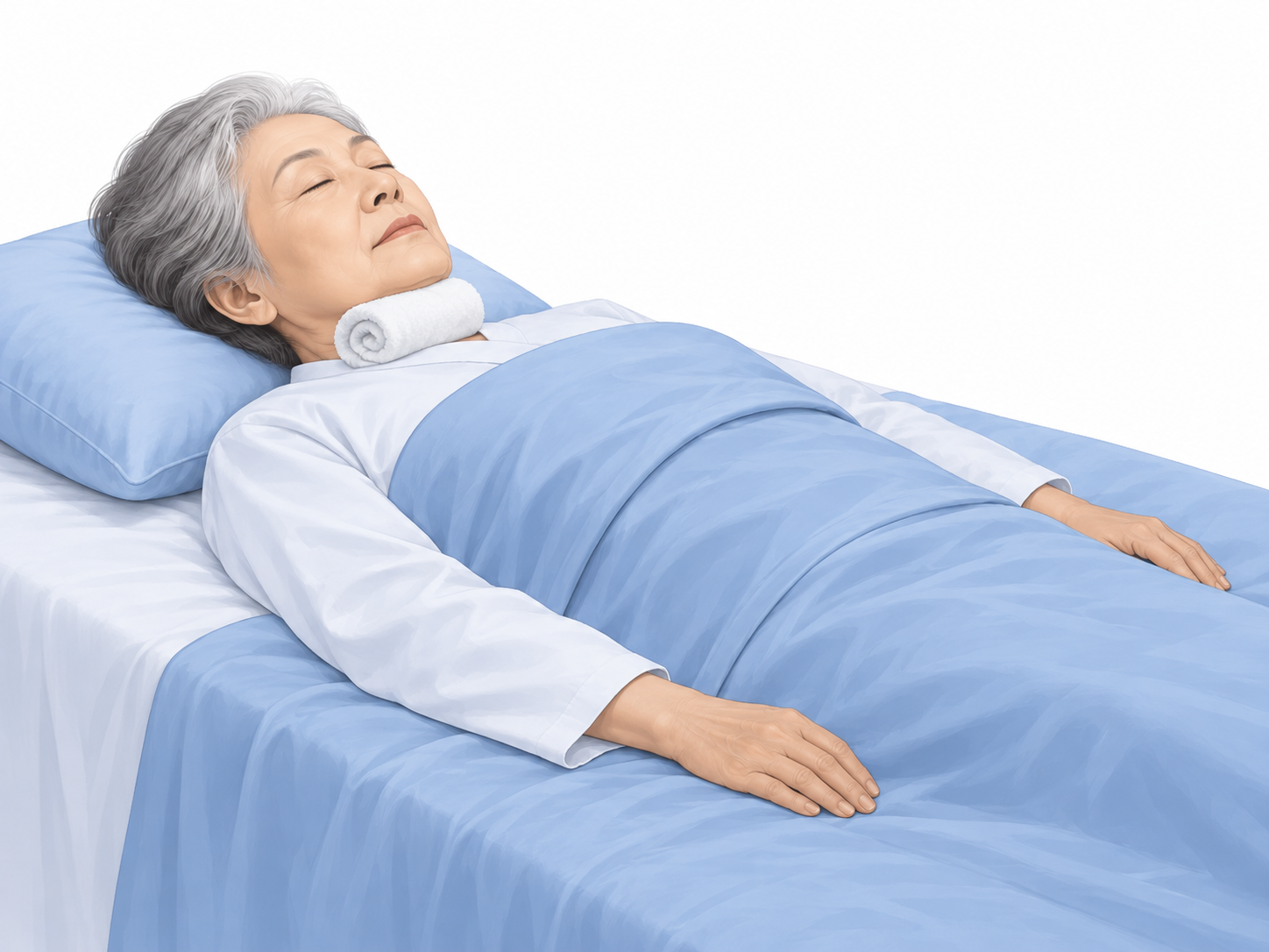 사후 안위 자세