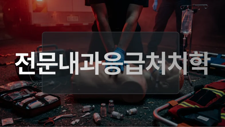 전문내과응급처치학