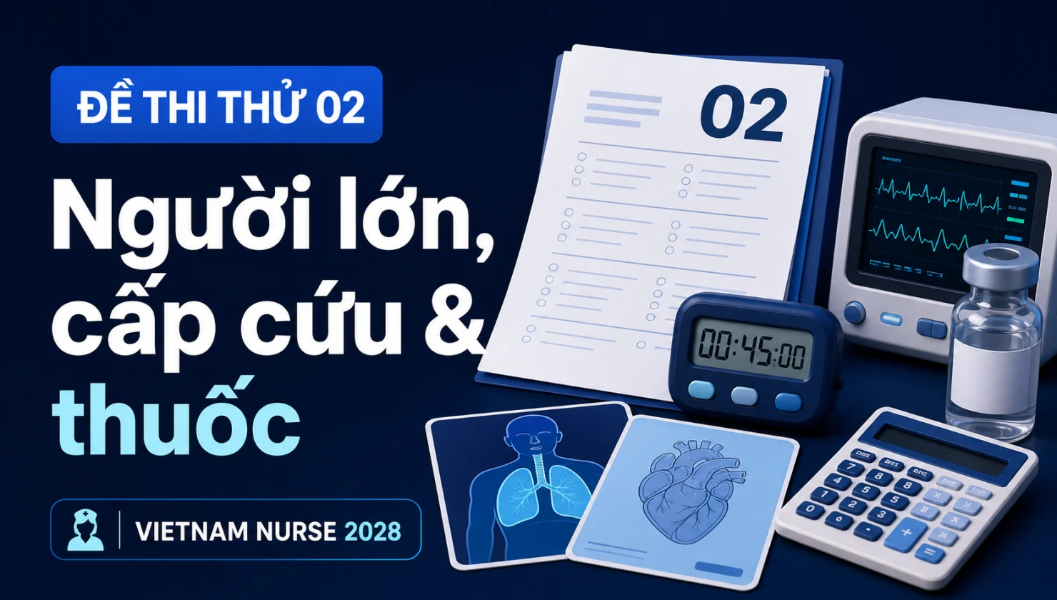 VN-PRE-02 Người lớn, cấp cứu & thuốc