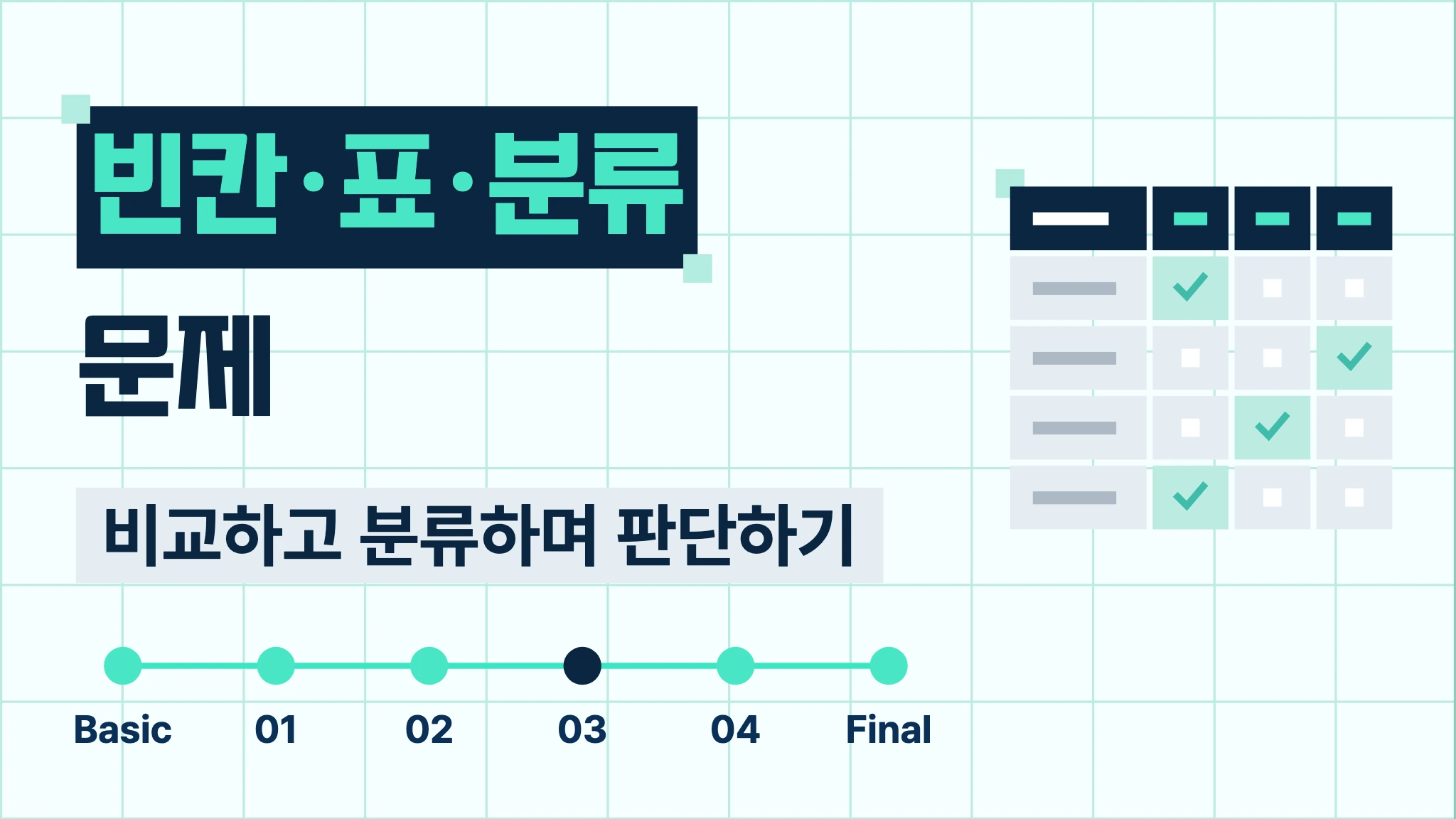 빈칸 · 매트릭스 · 분류 훈련