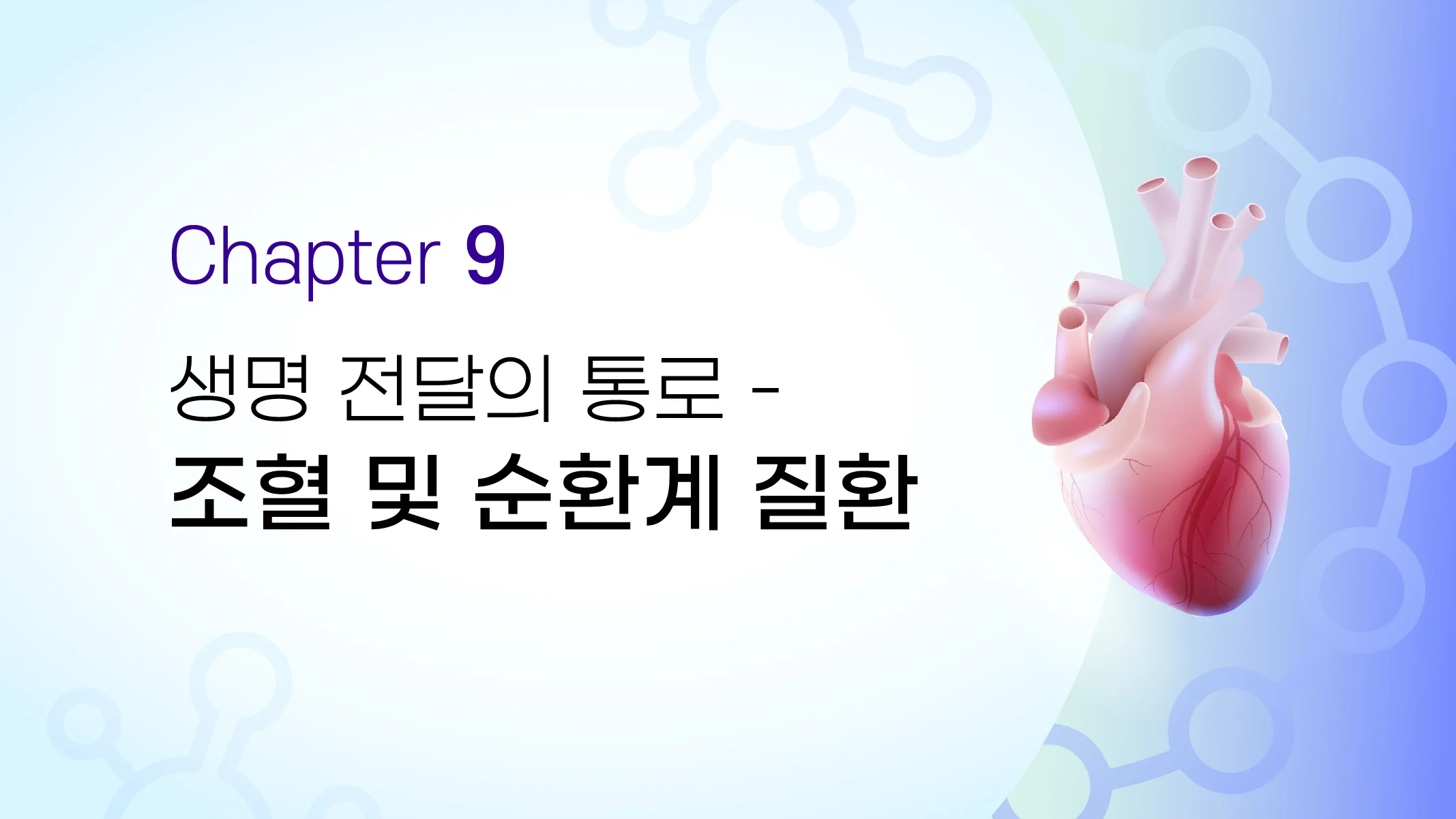 CHAPTER 09  생명 전달의 통로 - 조혈 및 순환계 질환