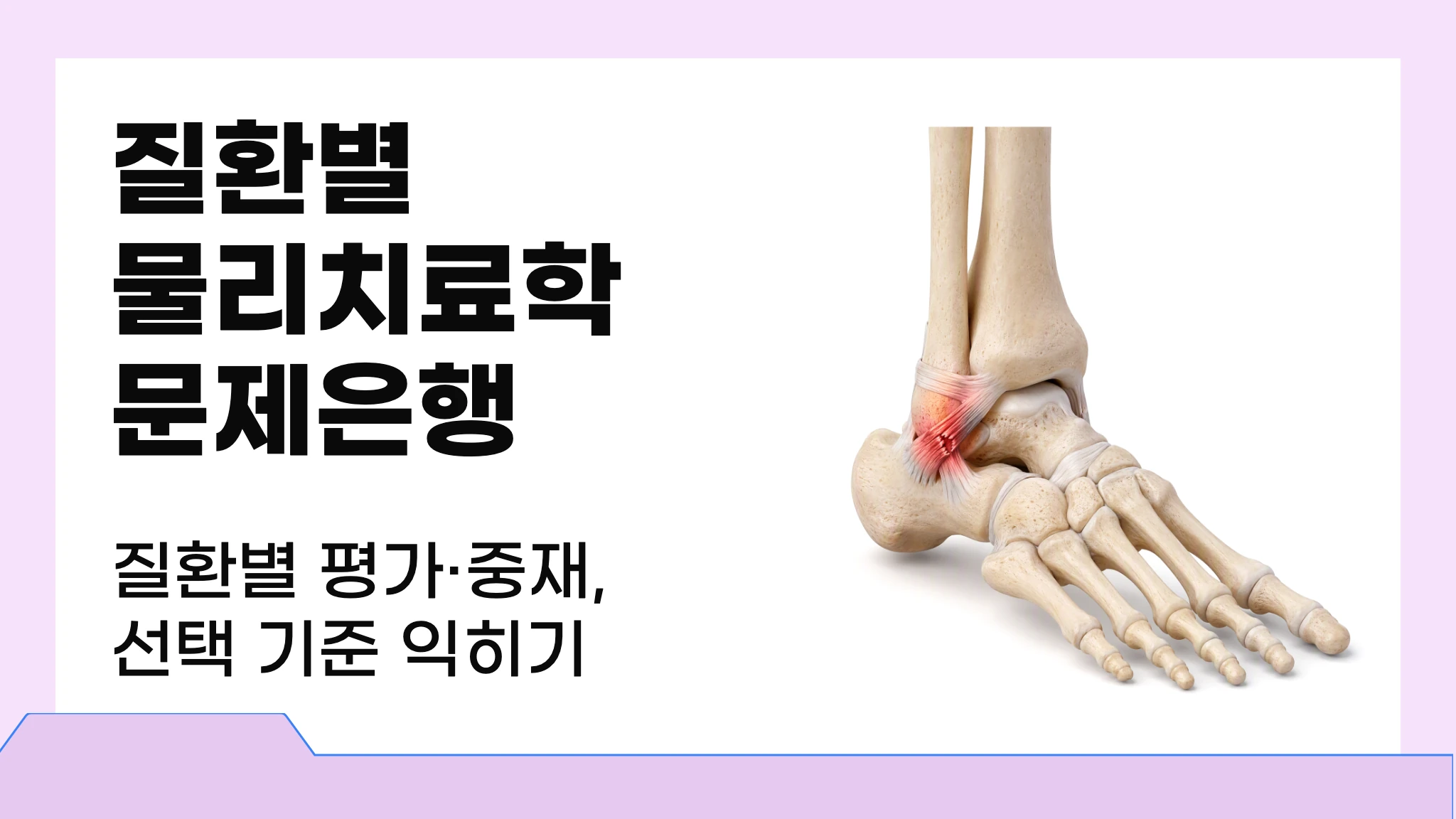 질환별 물리치료학