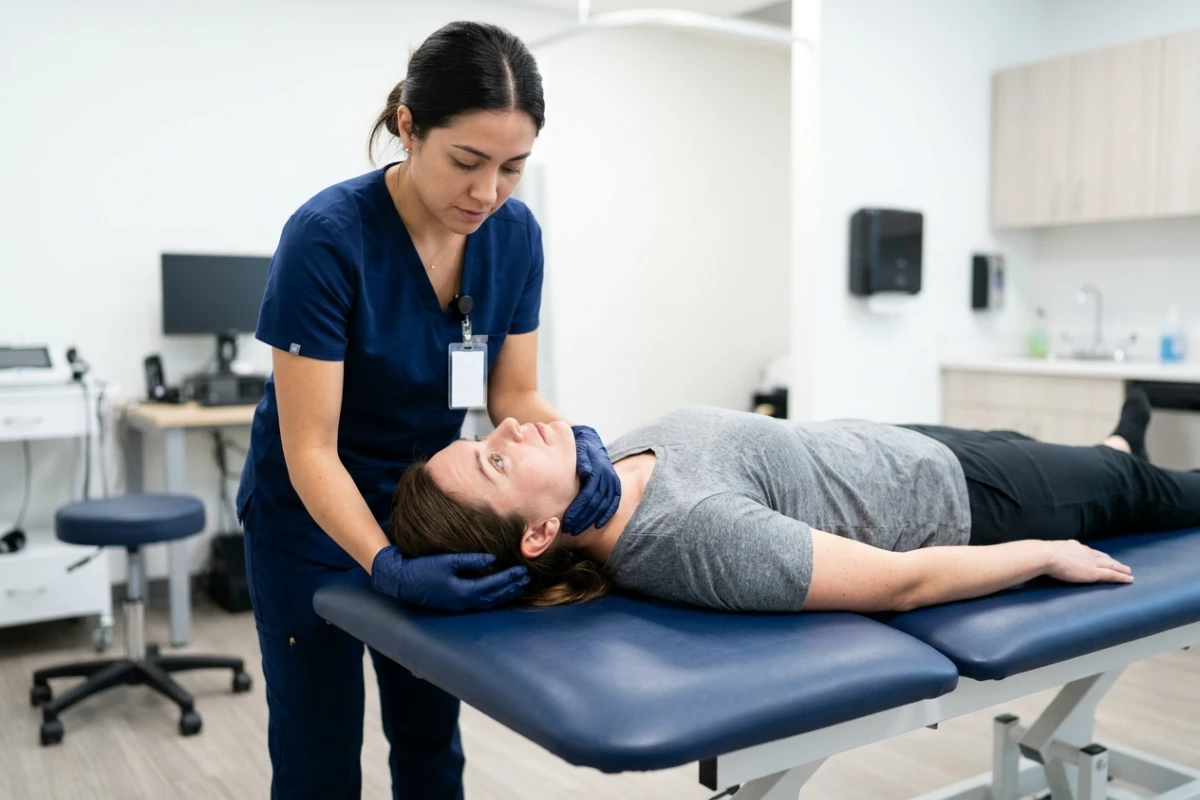 양성돌발성두위현훈(BPPV) 뒤반고리관 딕스-홀파이크 검사와 에플리 이석정복술