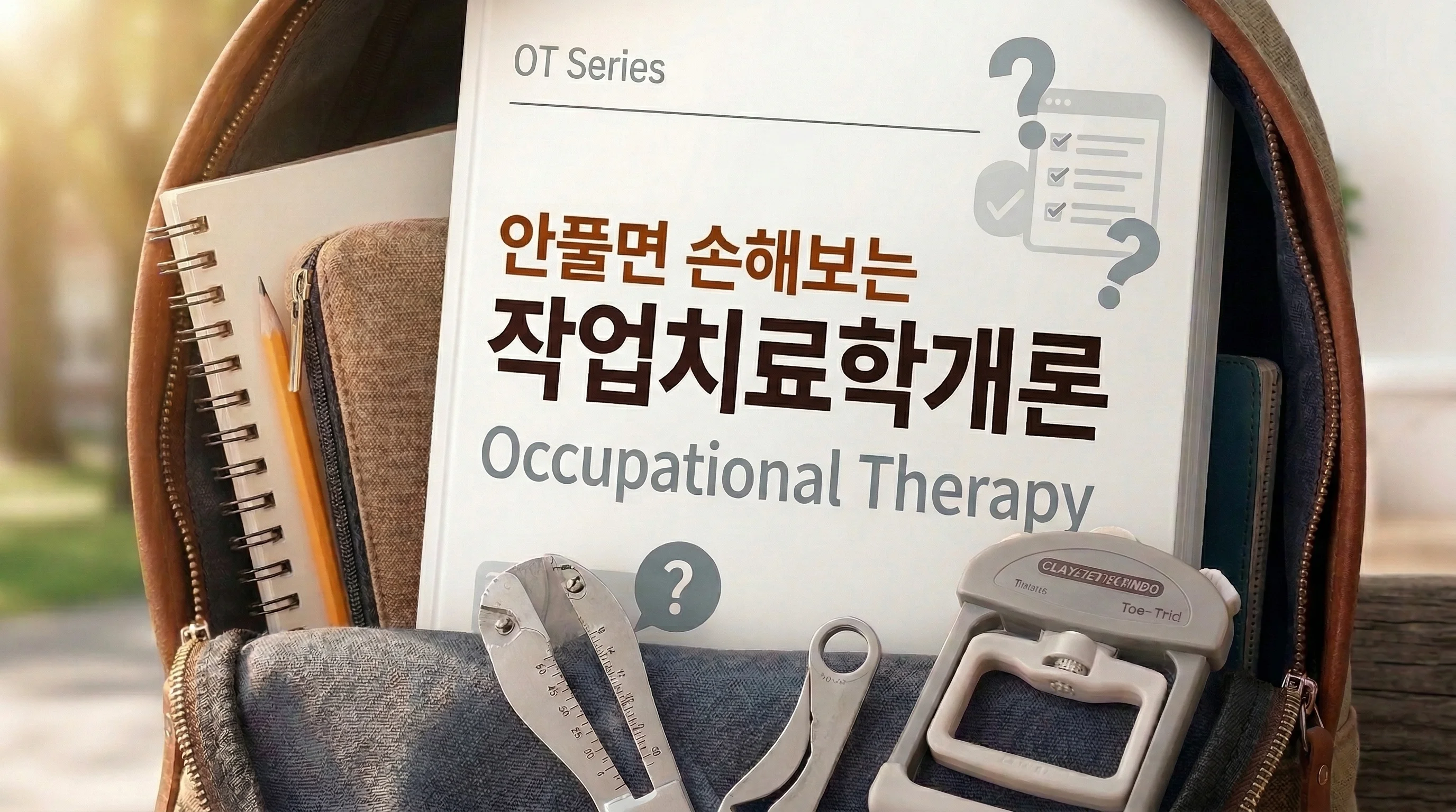 시험지 씹어먹는! 작업치료학개론