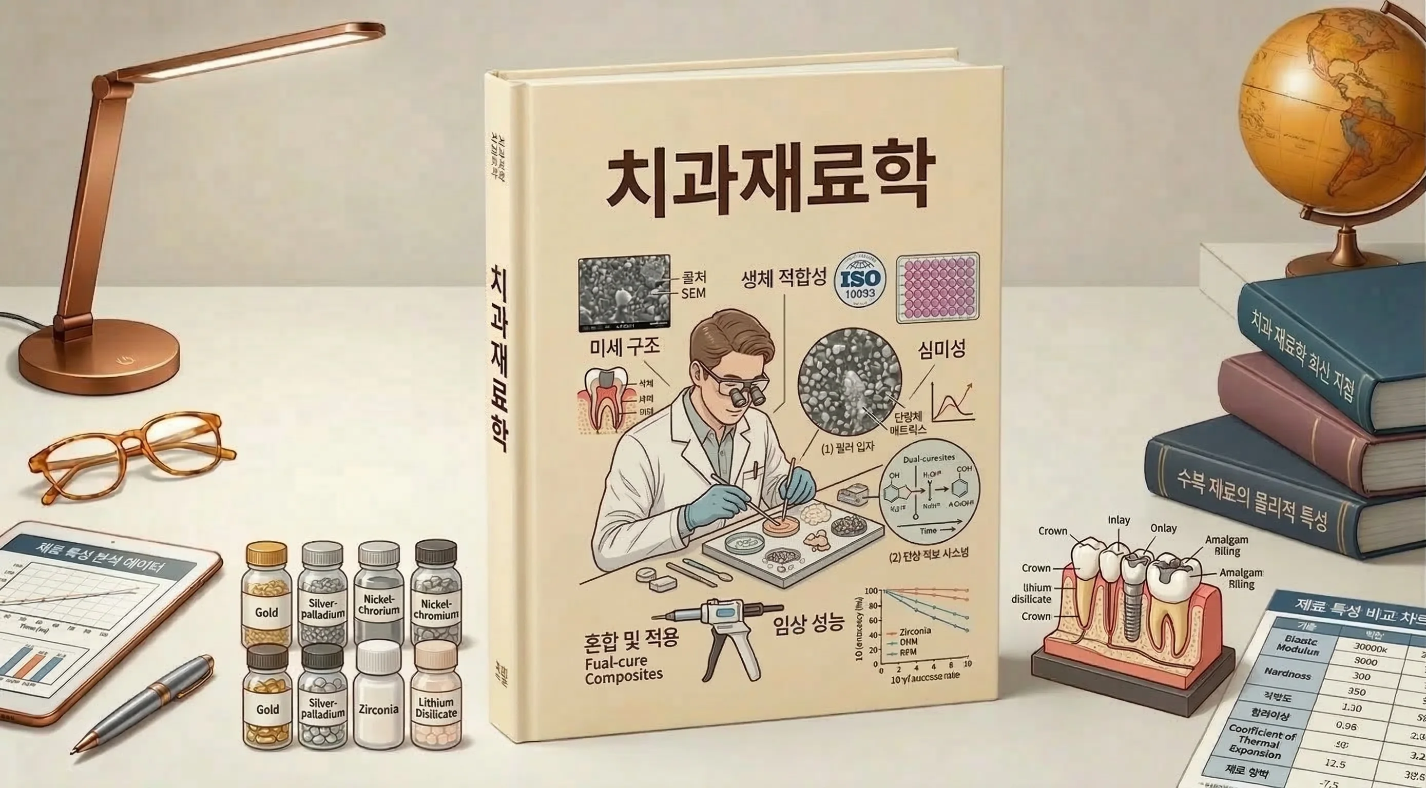 교수님 뒤통수 치는 적중률! 치과재료학