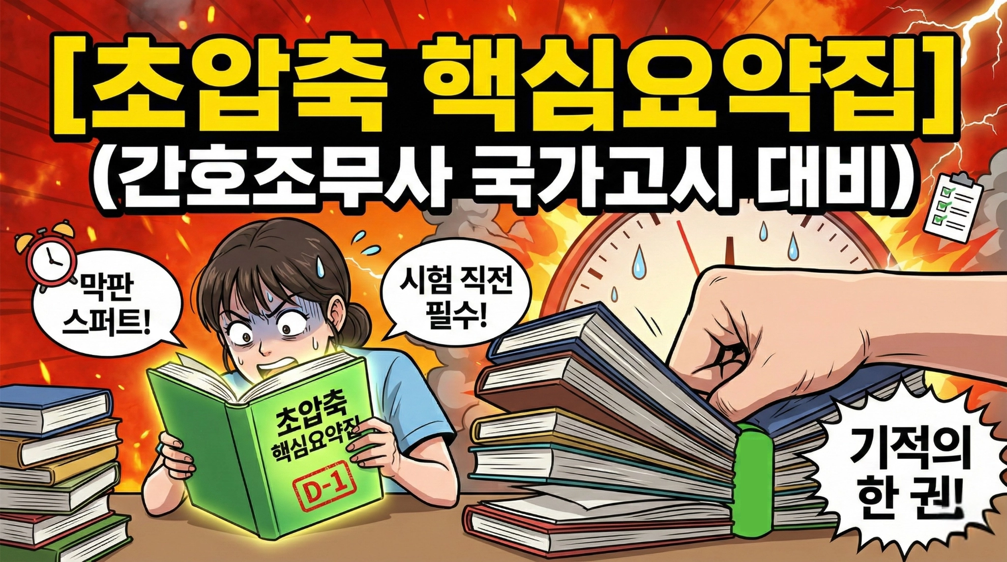 [2026 간호조무사 국가고시] 초압축 핵심요약집