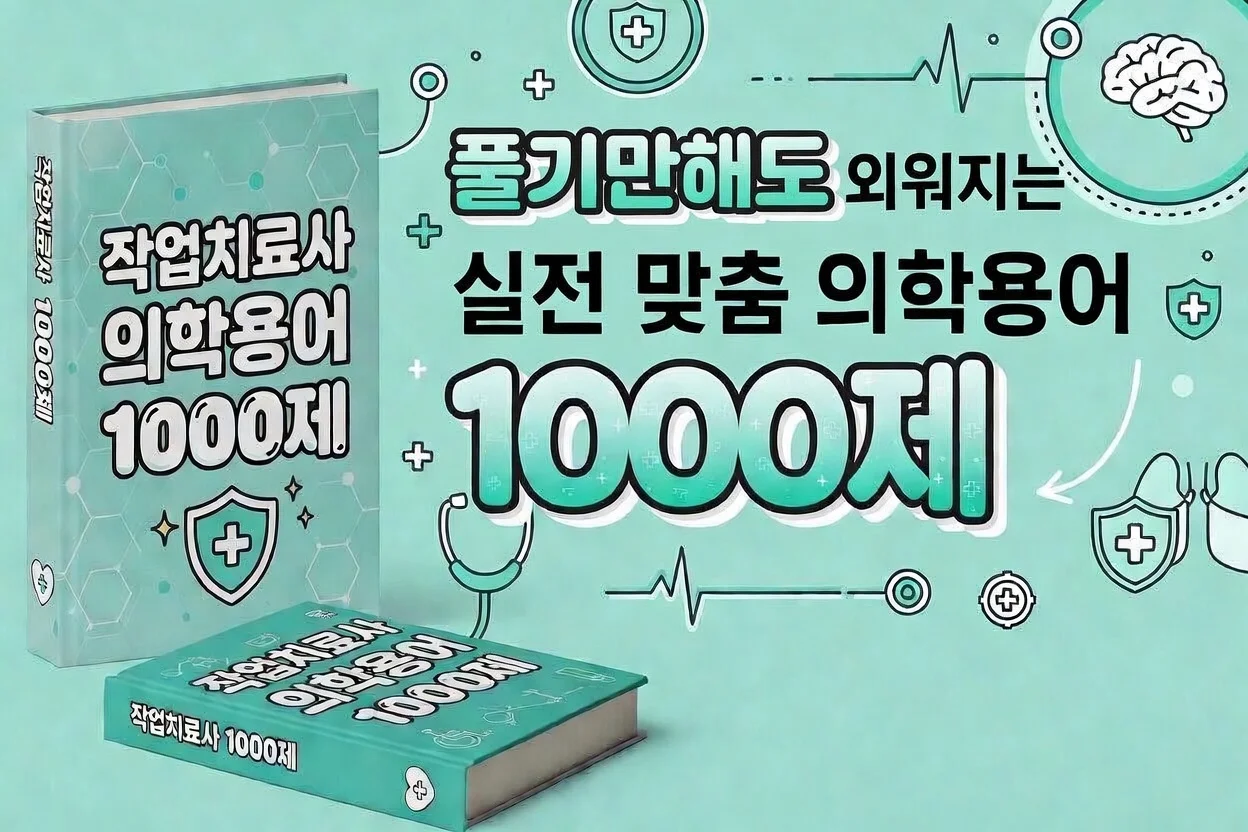 머리에 강제로 박히는 작업치료사 의학용어 1000제
