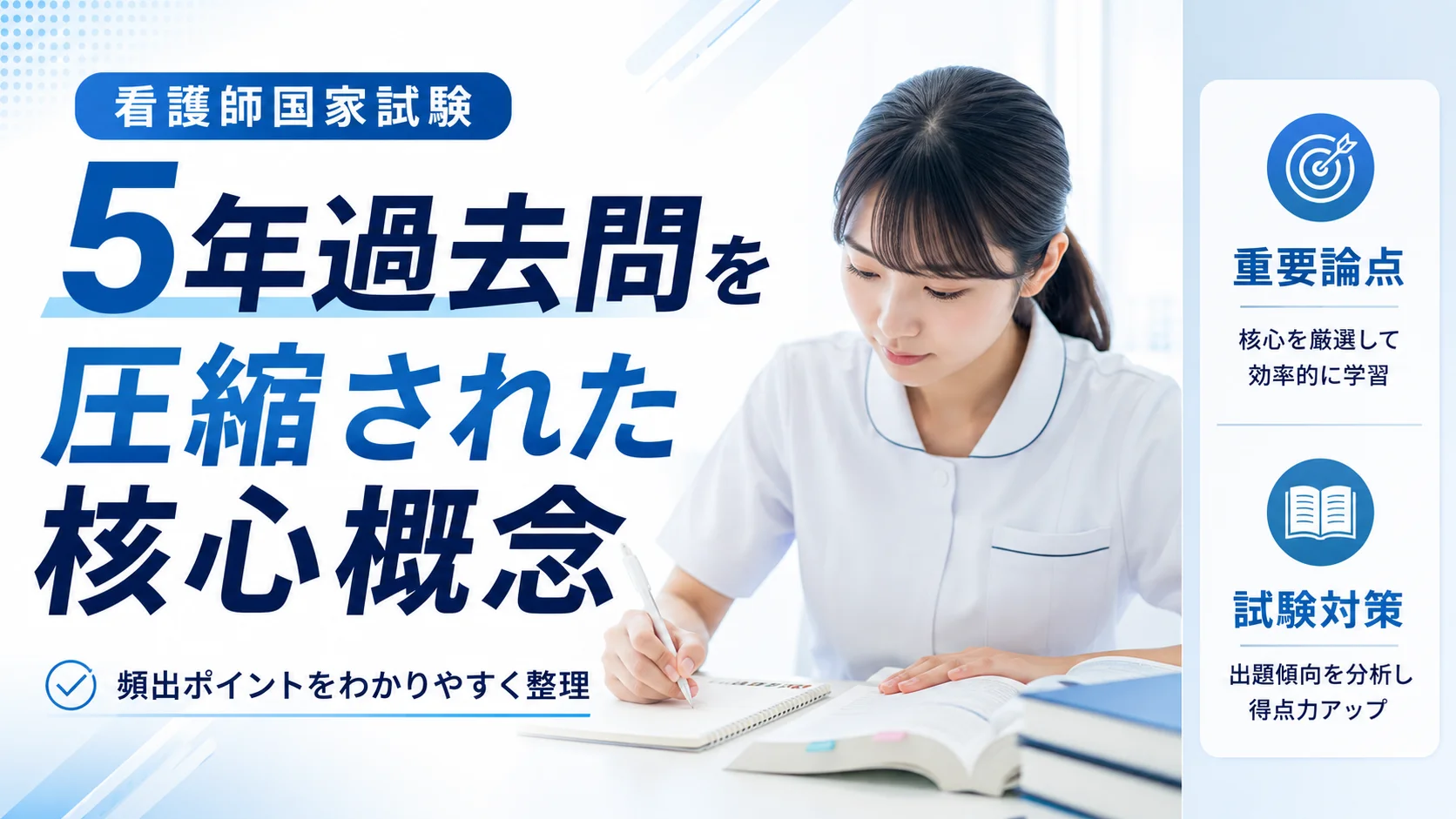 5年過去問を圧縮された核心概念