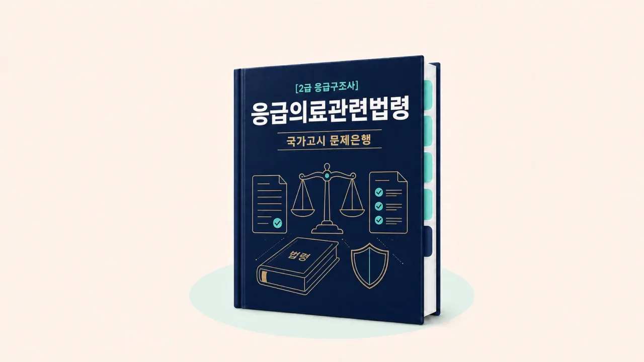 [2급 응급구조사] 응급의료관련법령 문제은행