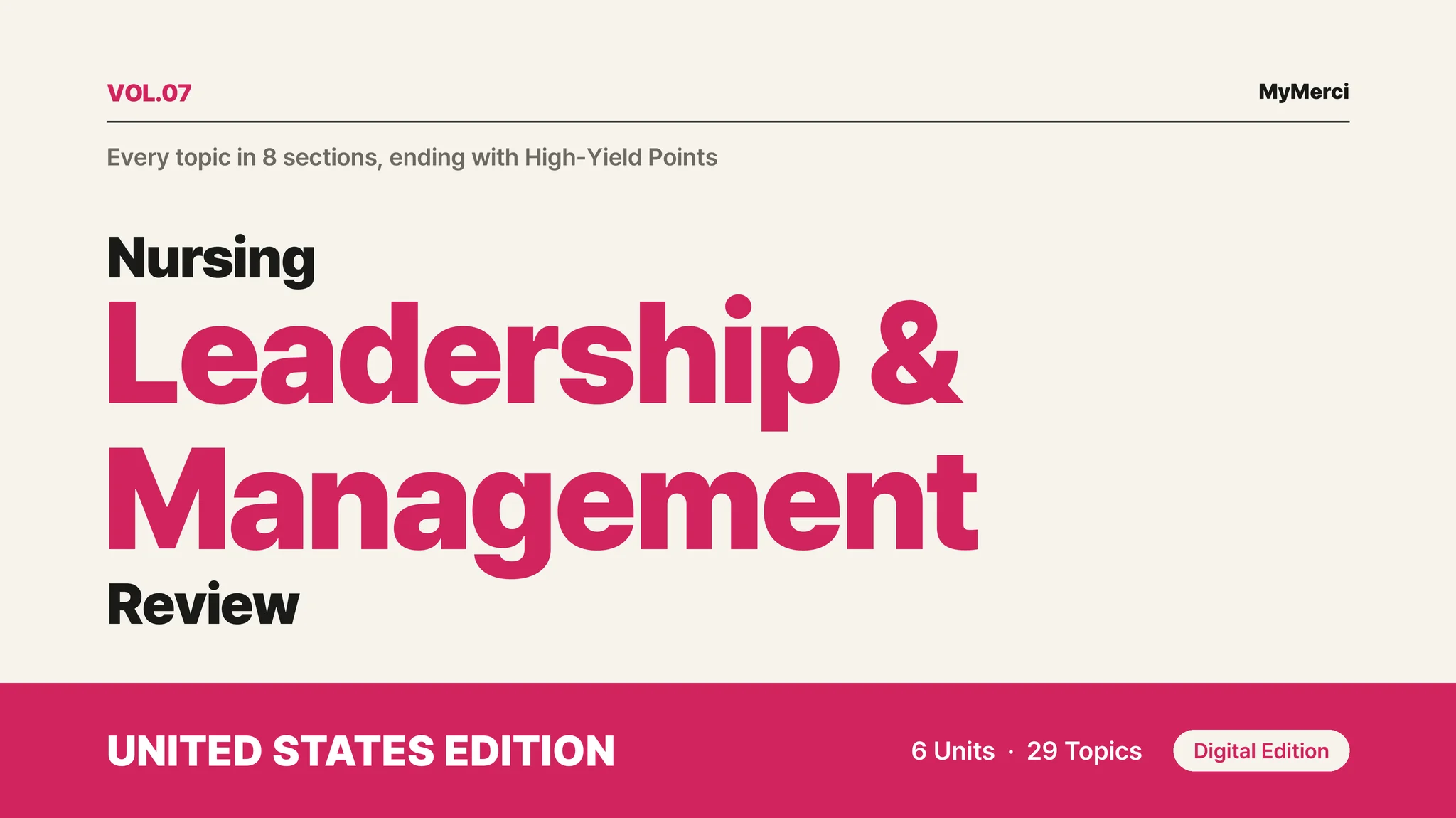 [US] Nursing Leadership & Management Review