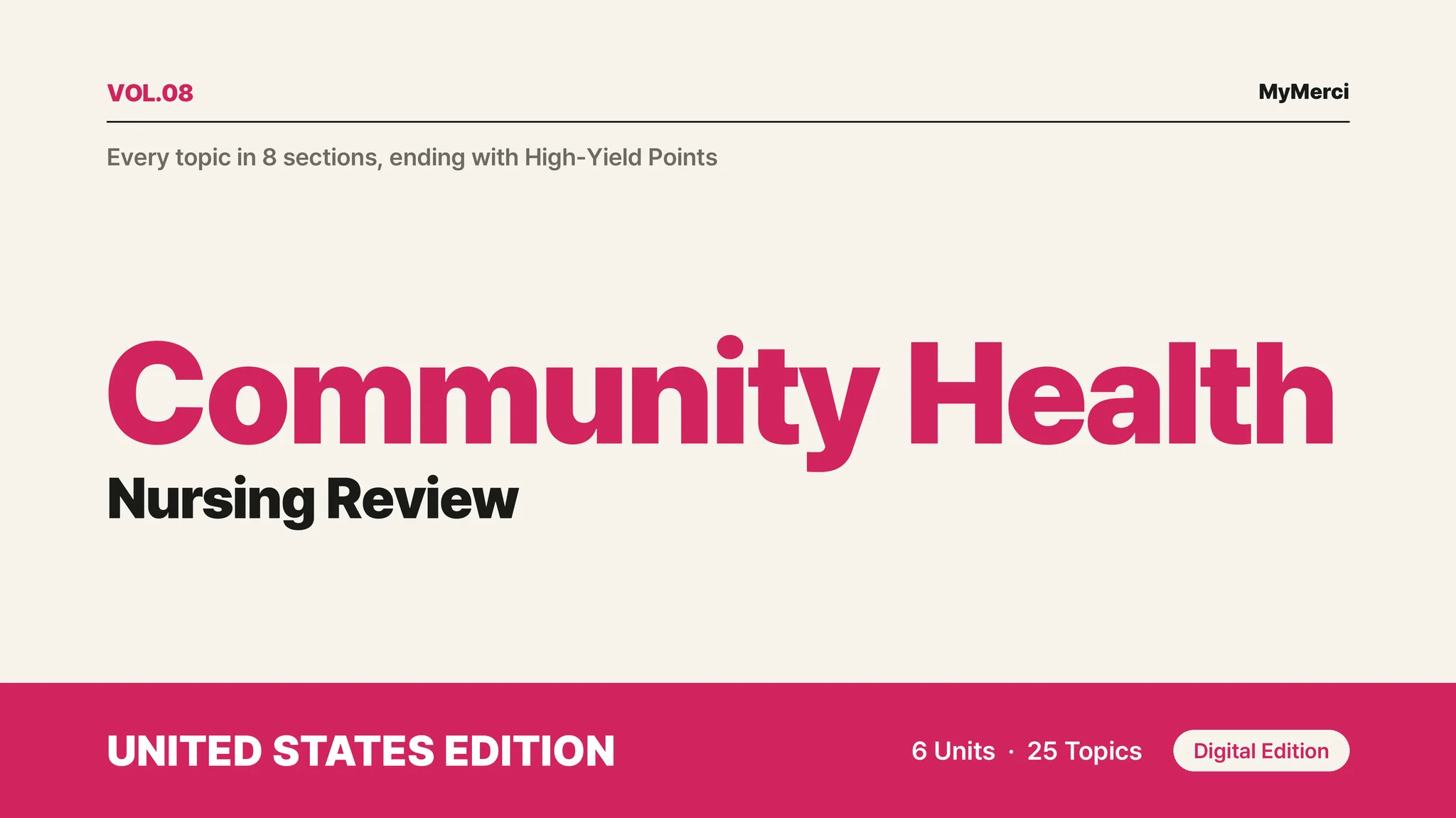 [US] Community Health Nursing Review