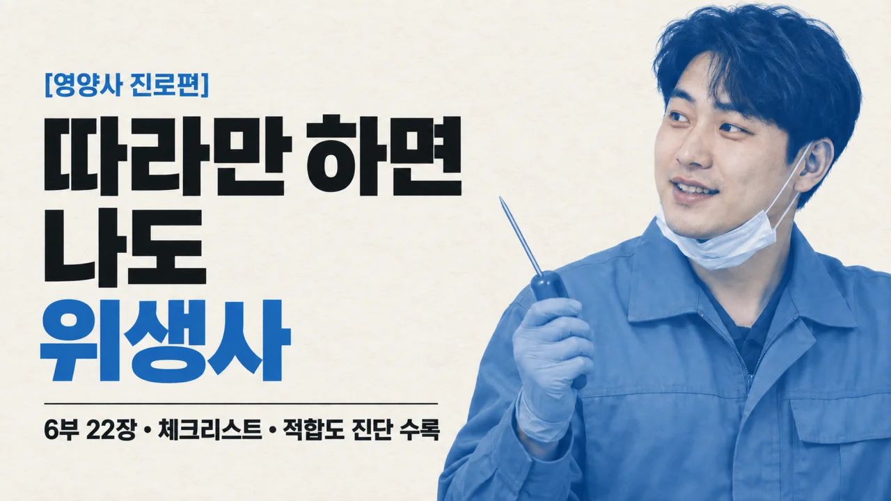 [영양사 진로편] 따라만 하면 나도 위생사