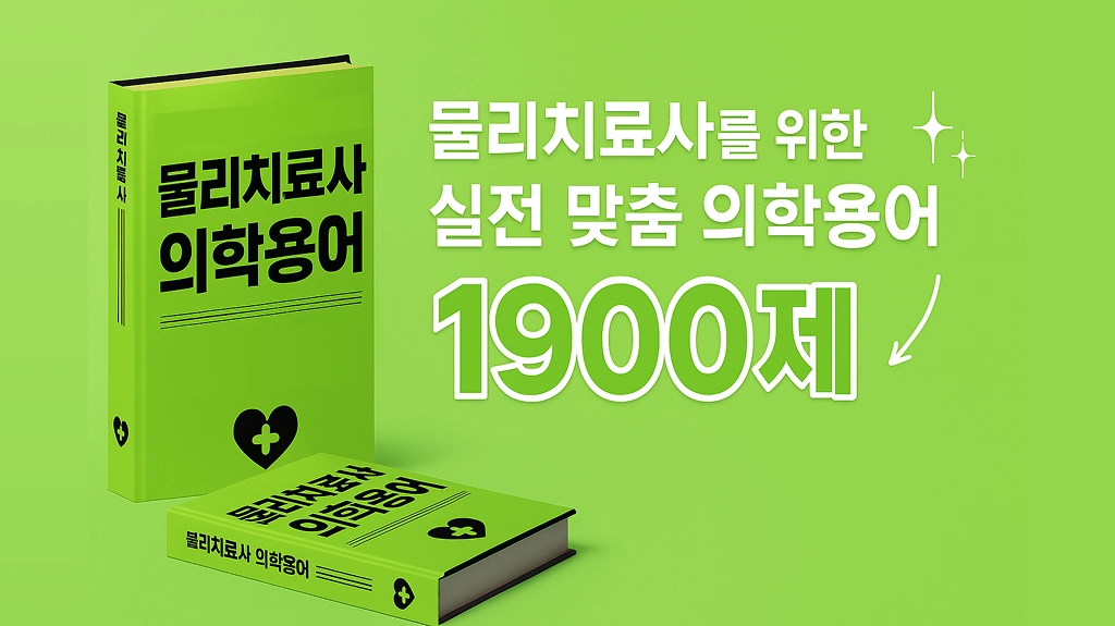 물리치료사 심화 의학용어 마스터