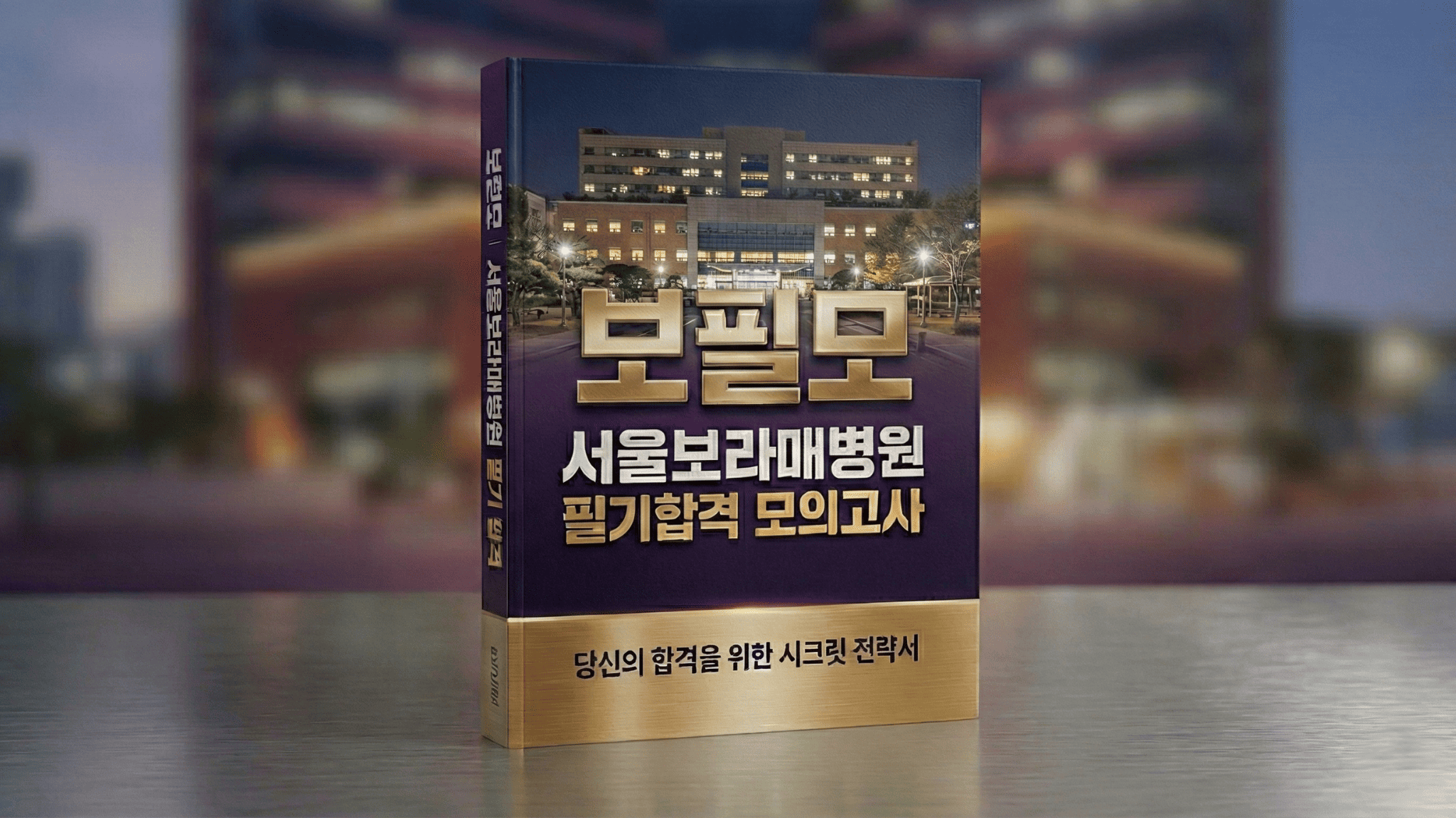 실제 보라매병원 필기 기출 100% 반영! 합격조건 필기전공