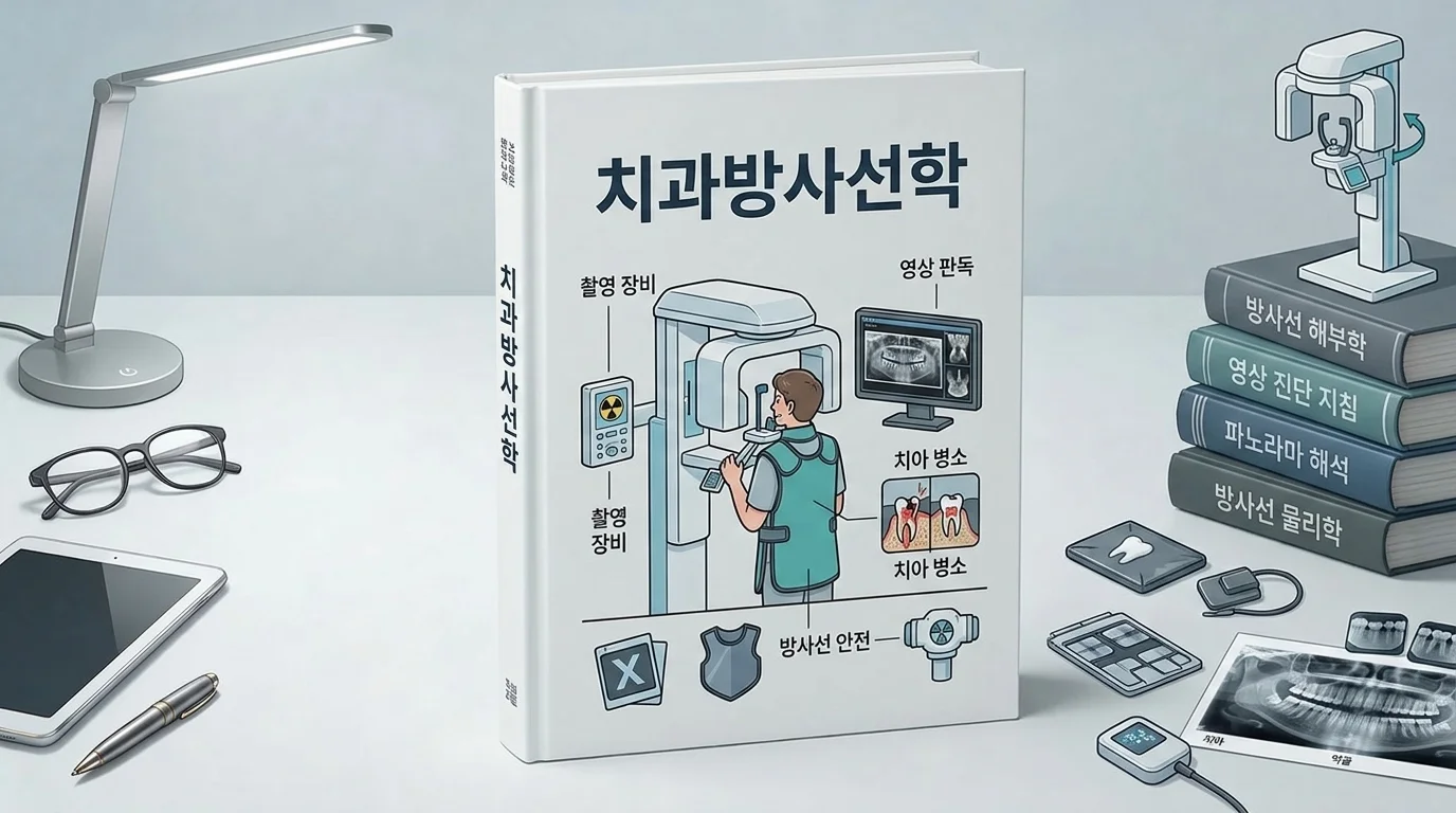 옆자리 과탑 울게 만드는, 치과방사선학